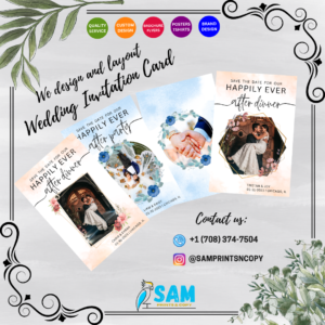 SAM Prints and Copy IG Wedding Post