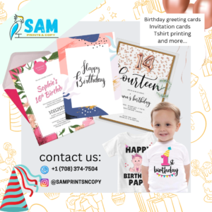 SAM Prints and Copy IG templates Birthday Post