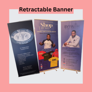 Retractable banner